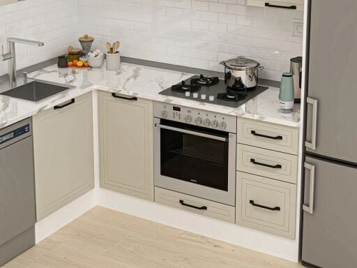 Köşe Mutfak Dolabı